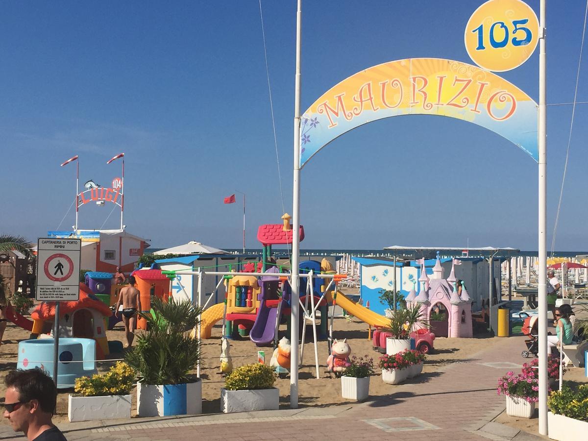 Hotel Gambrinus Rimini Exteriör bild